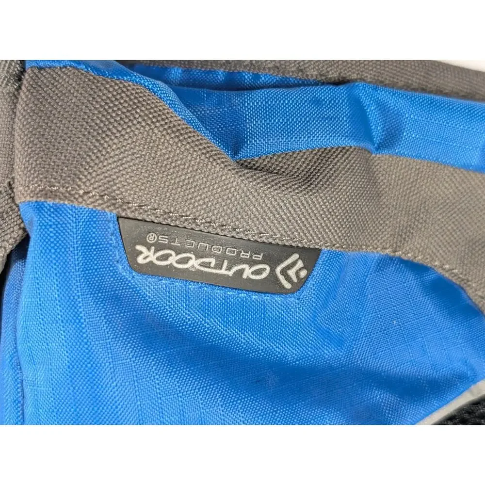 Outdoor Products Interval 8.0 Hydration Backpack Blue Gray Hiking Cycling...